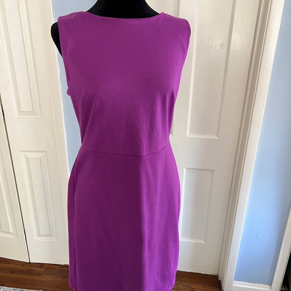 Old Navy Purple Sheath Work Dress